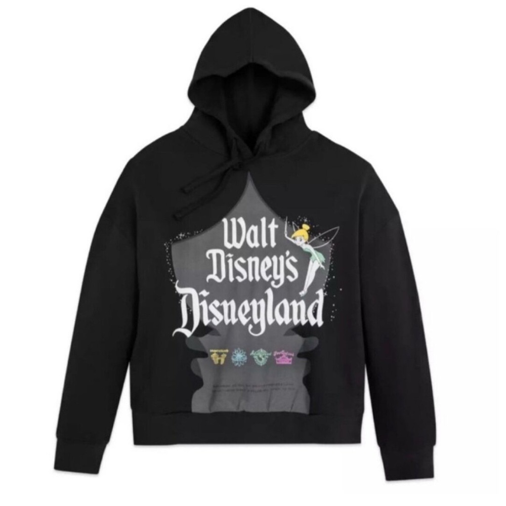 Disney 100 Eras Ladies' Hooded Sweatshirt, Walt Disney's Disneyland 1X